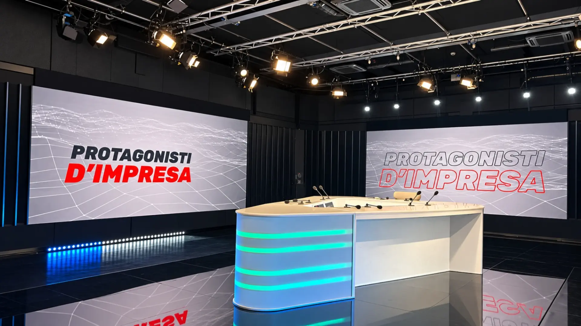 Lo studio di Protagonisti d'Impresa su TeleTicino